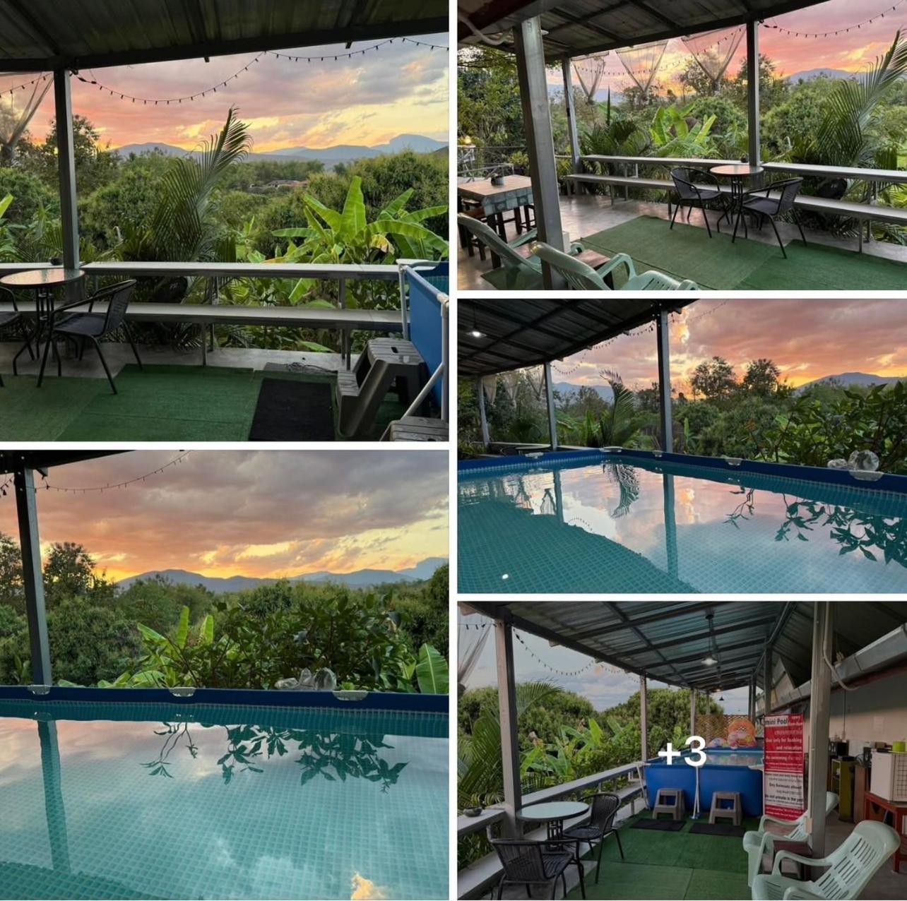 โรงแรมแสนดีเพลส เมาเท่นวิว จอมทอง Exterior photo